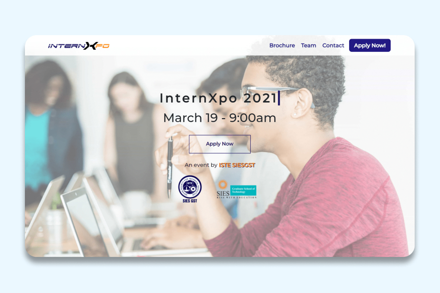 InternXpo Website